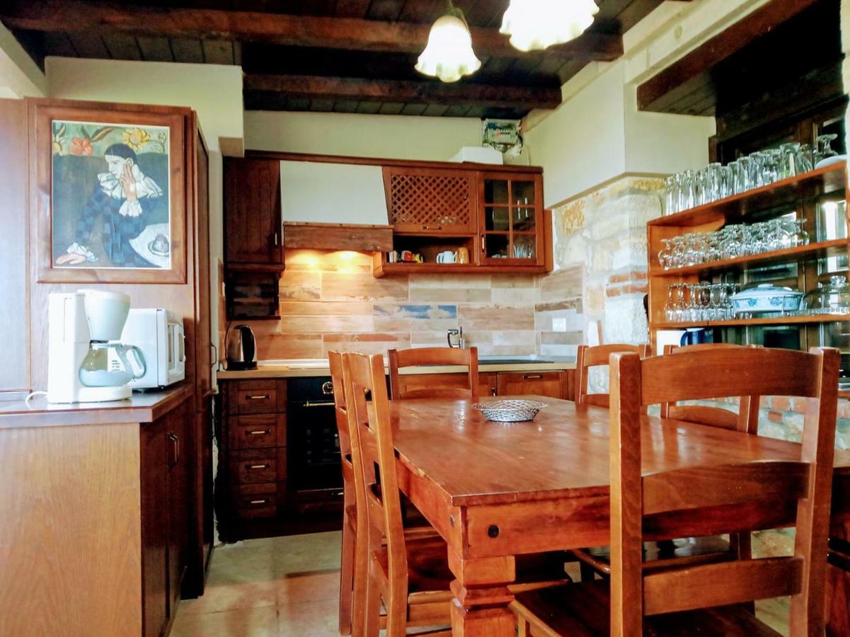 Villa Stone House Andromeda à Psakoudia Extérieur photo