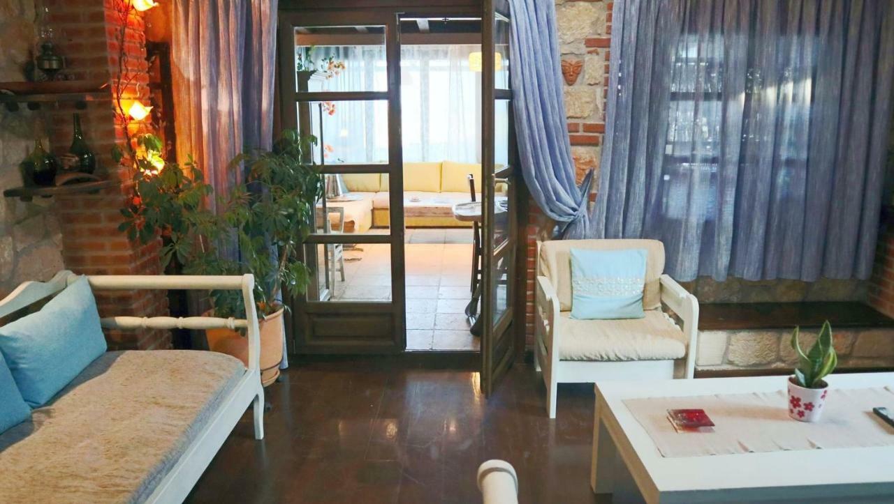 Villa Stone House Andromeda à Psakoudia Extérieur photo