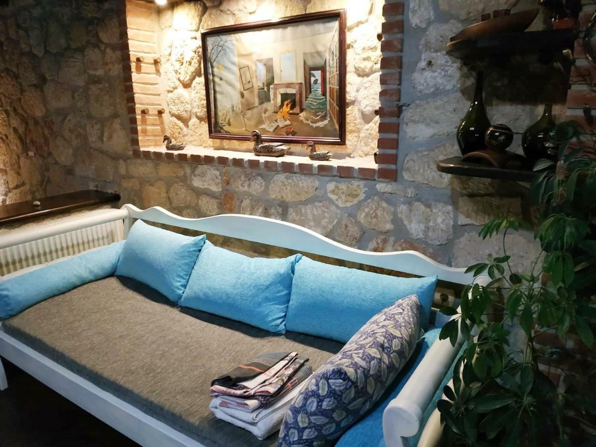 Villa Stone House Andromeda à Psakoudia Extérieur photo